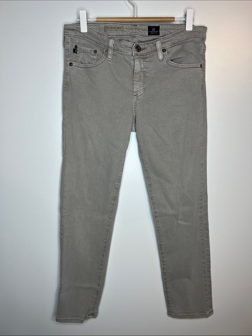 Adriano Goldschmied the stilt crop Jean